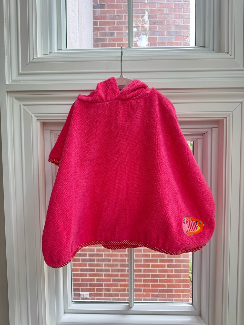 Hermès Kids Terry Cloth Beach Poncho